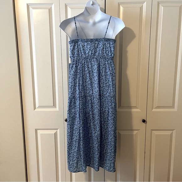 💙✨ Electric & Rose Floral Midi Reagan Dress – New With Tags ✨💙 - Picture 7 of 13